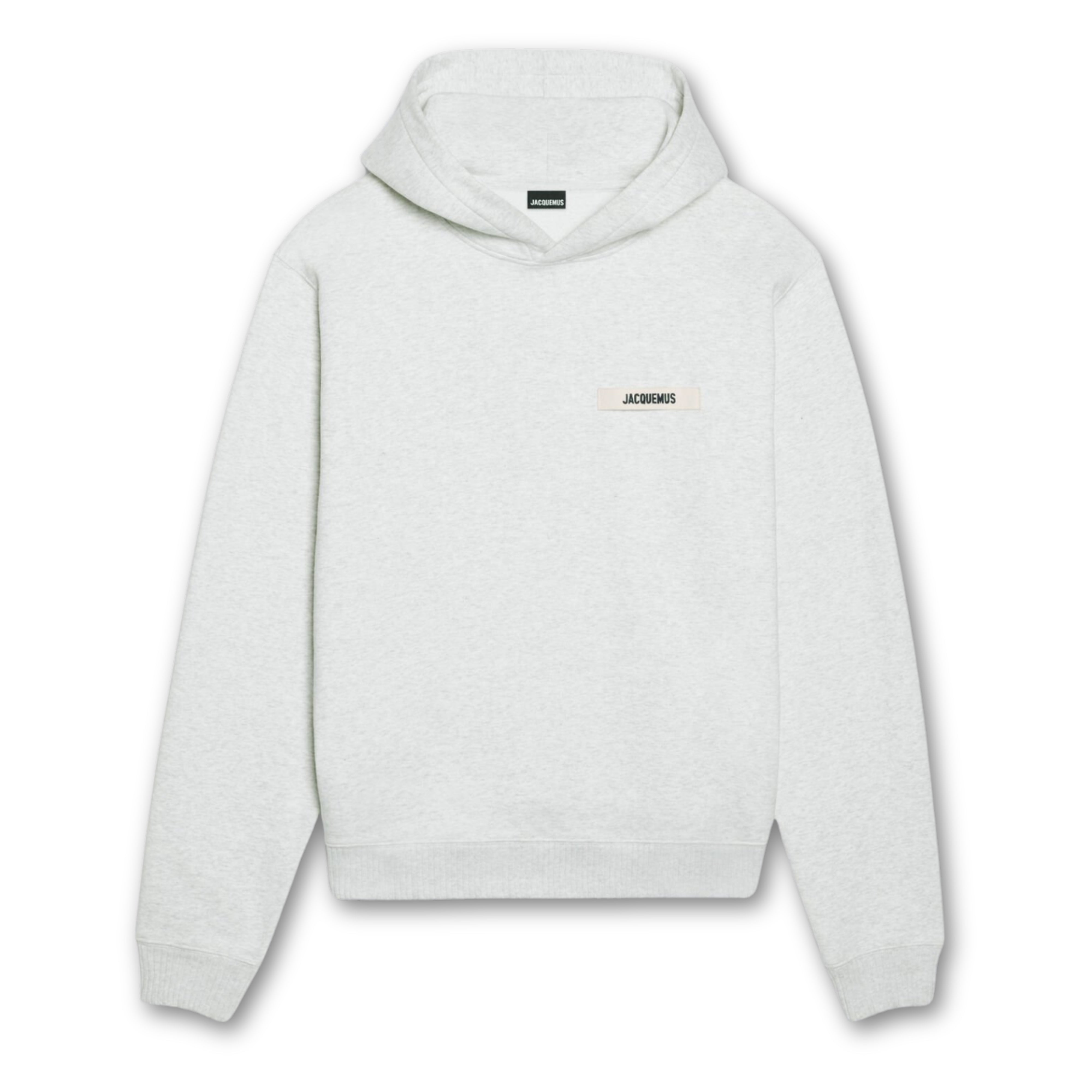 Jacquemus Gros Grain Hoodie Grey