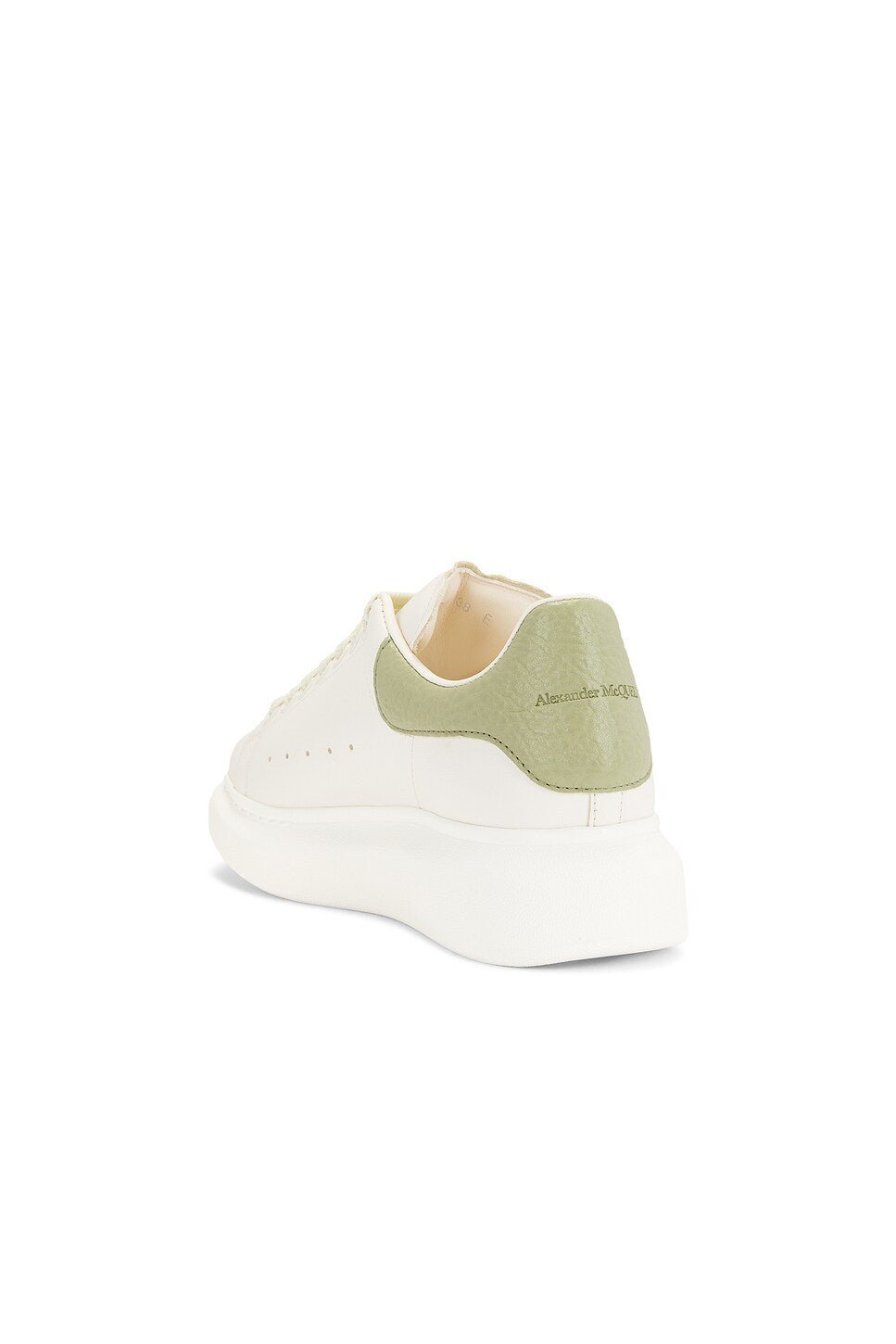 Alexander McQueen Oversized Sneakers Off White Green - OnSize