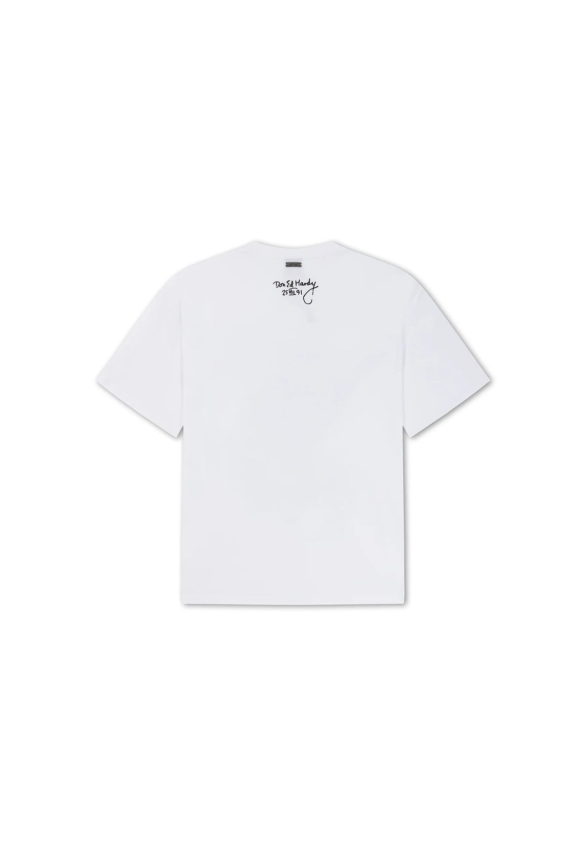 Ed Hardy Storming New York Graphic Relaxed T-Shirt White