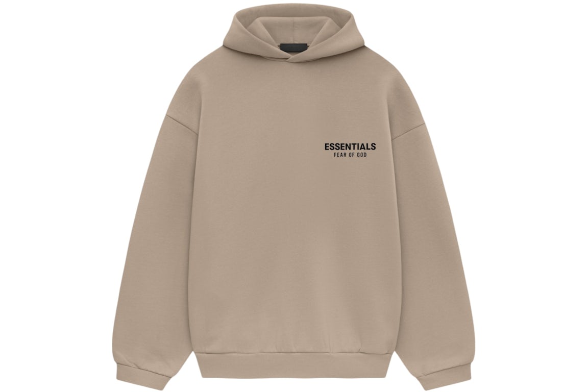 Fear of God Essentials Fleece Hoodie Desert Sand (FW24) - OnSize