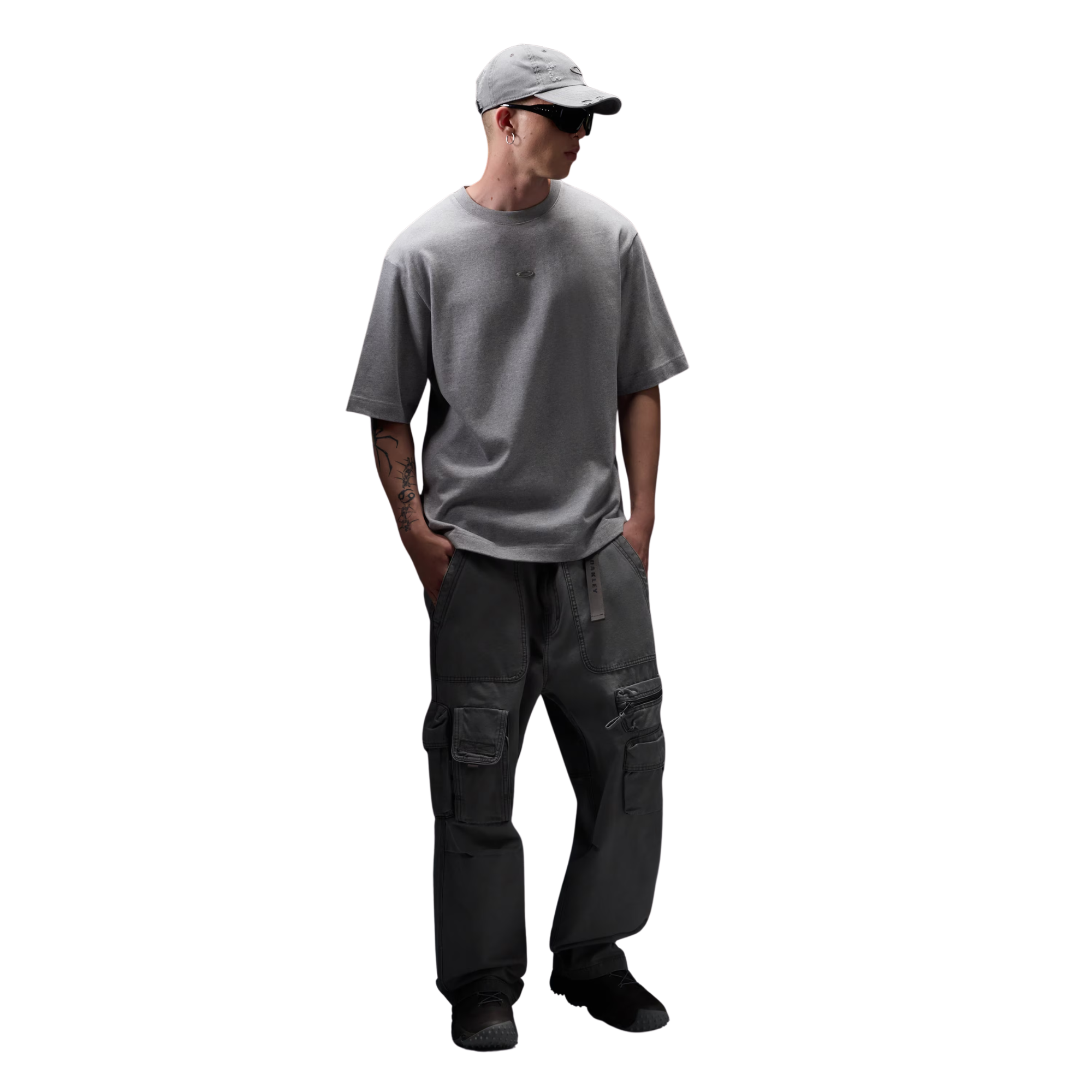 Oakley Reserve Strato Reflective Tee Cement Melange
