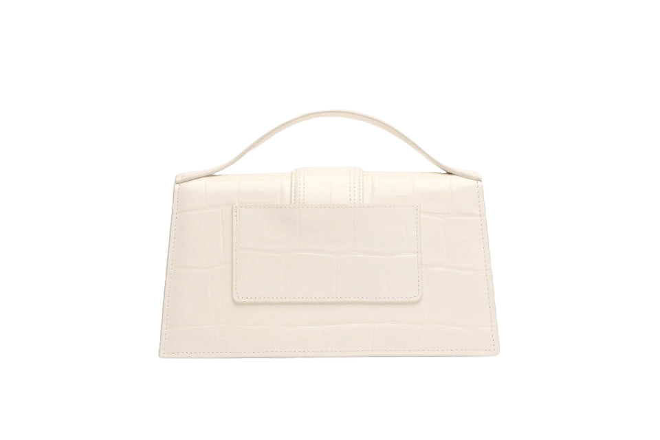 Jacquemus Le grand Bambino Crossbody Strap Handbag Light Ivory - OnSize