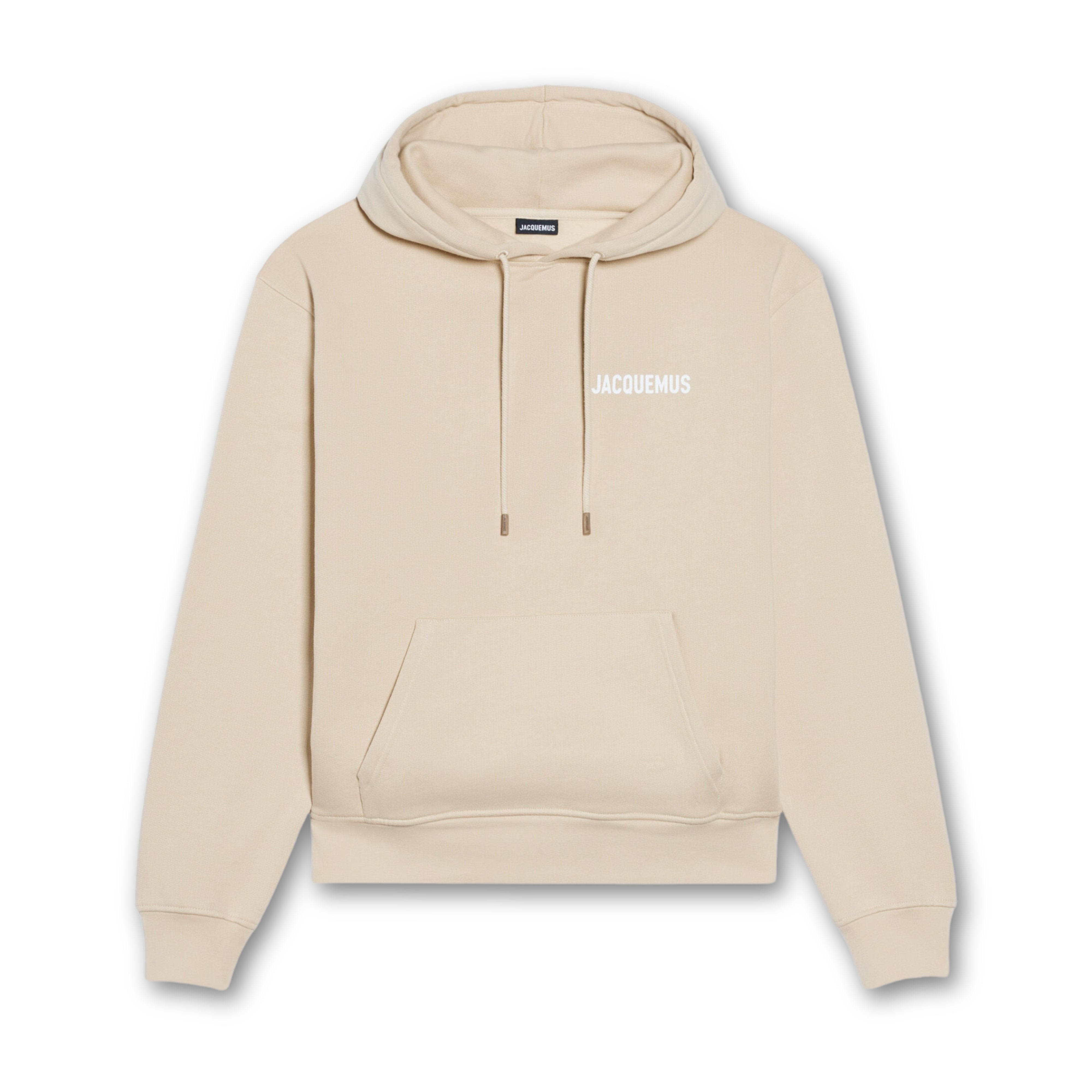 Jacquemus Le Sweatshirt Hooded Sweatshirt Light Beige - OnSize