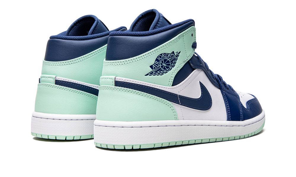 Jordan 1 Mid Mystic Navy Mint Foam - OnSize