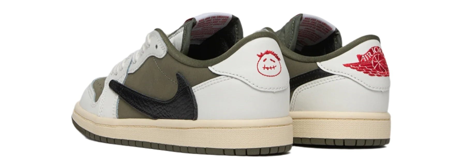 Jordan 1 Retro Low OG SP Travis Scott Medium Olive (TD & PS) - OnSize