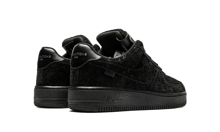 Louis Vuitton Nike Air Force 1 Low By Virgil Abloh Black - OnSize