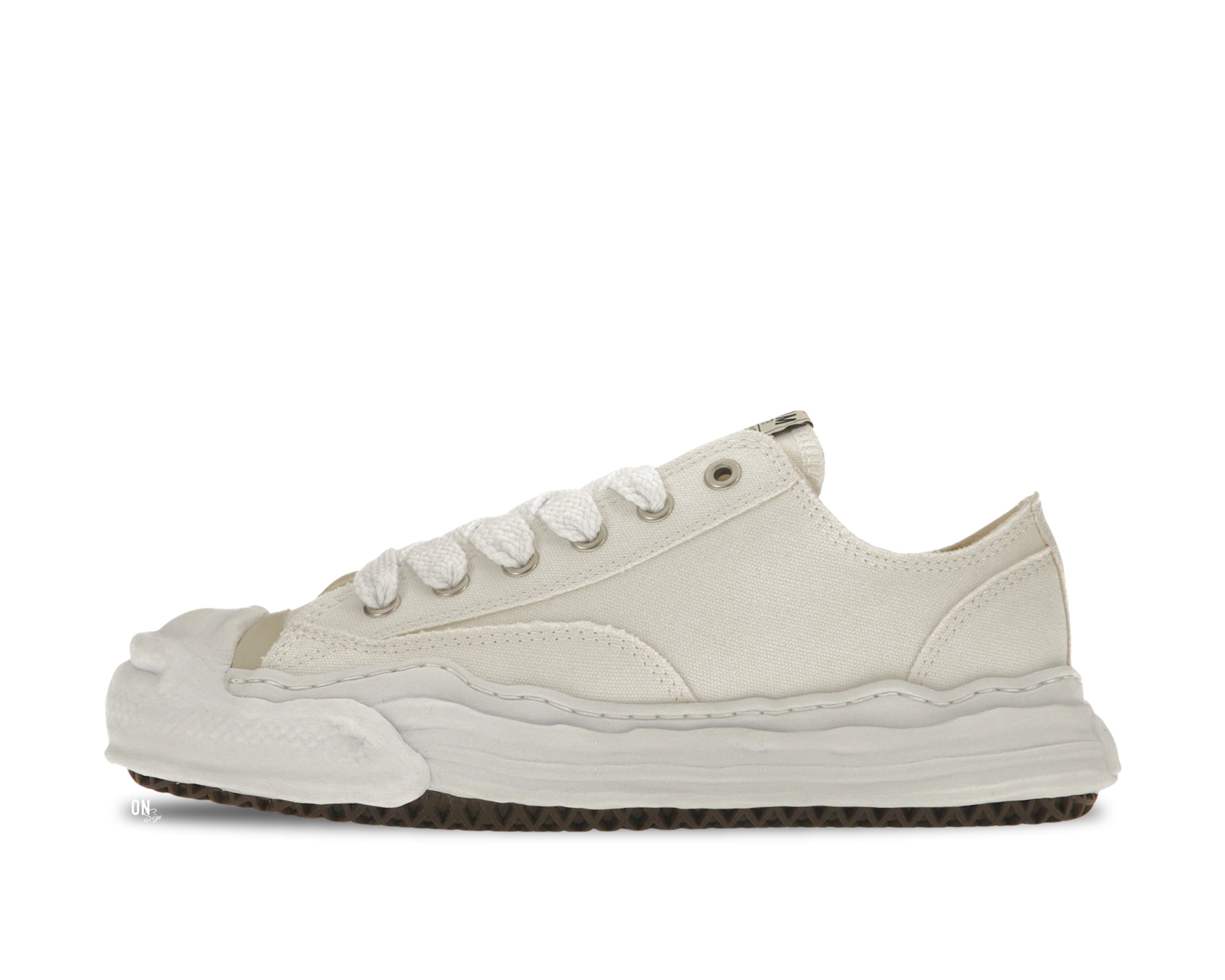 Maison Mihara Yasuhiro Hank OG Sole Canvas Low White - OnSize
