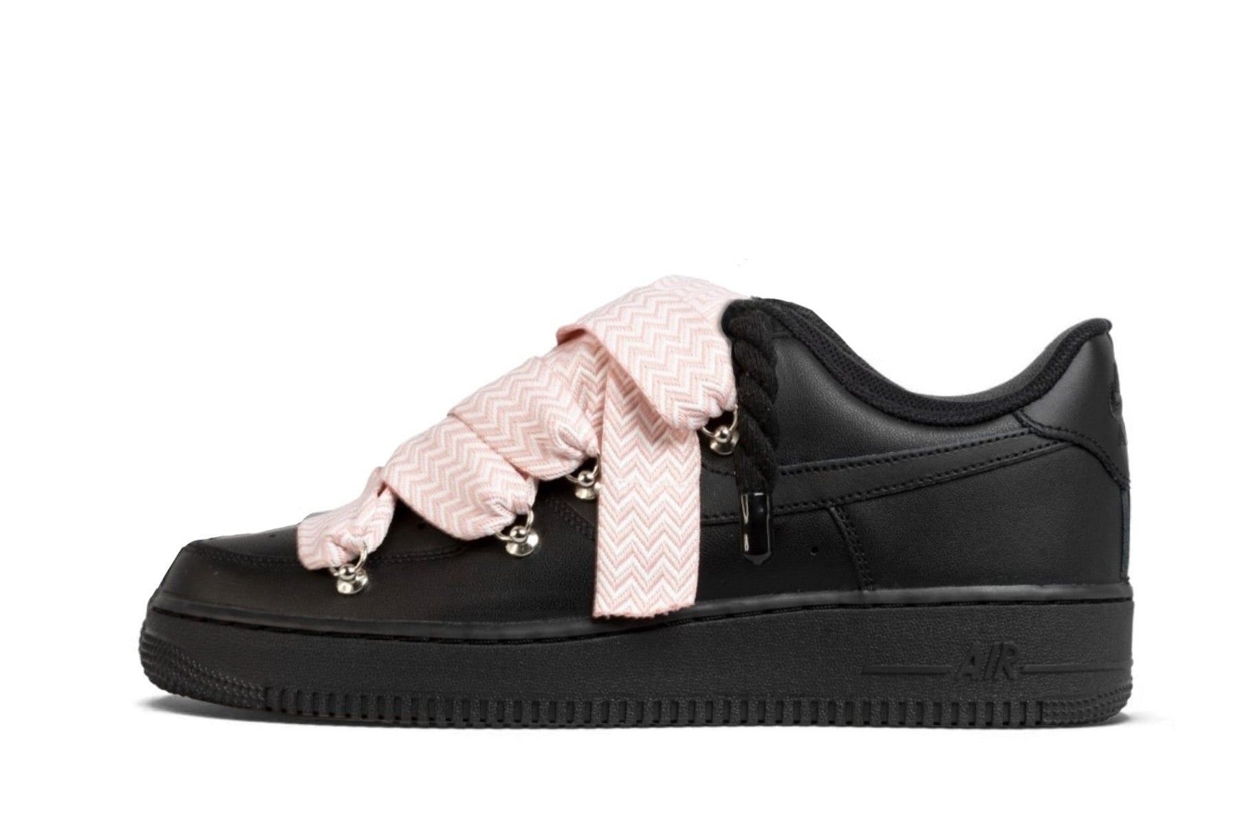 Nike Air Force 1 Low ‘07 Black / Lanvin Pink Rope - OnSize