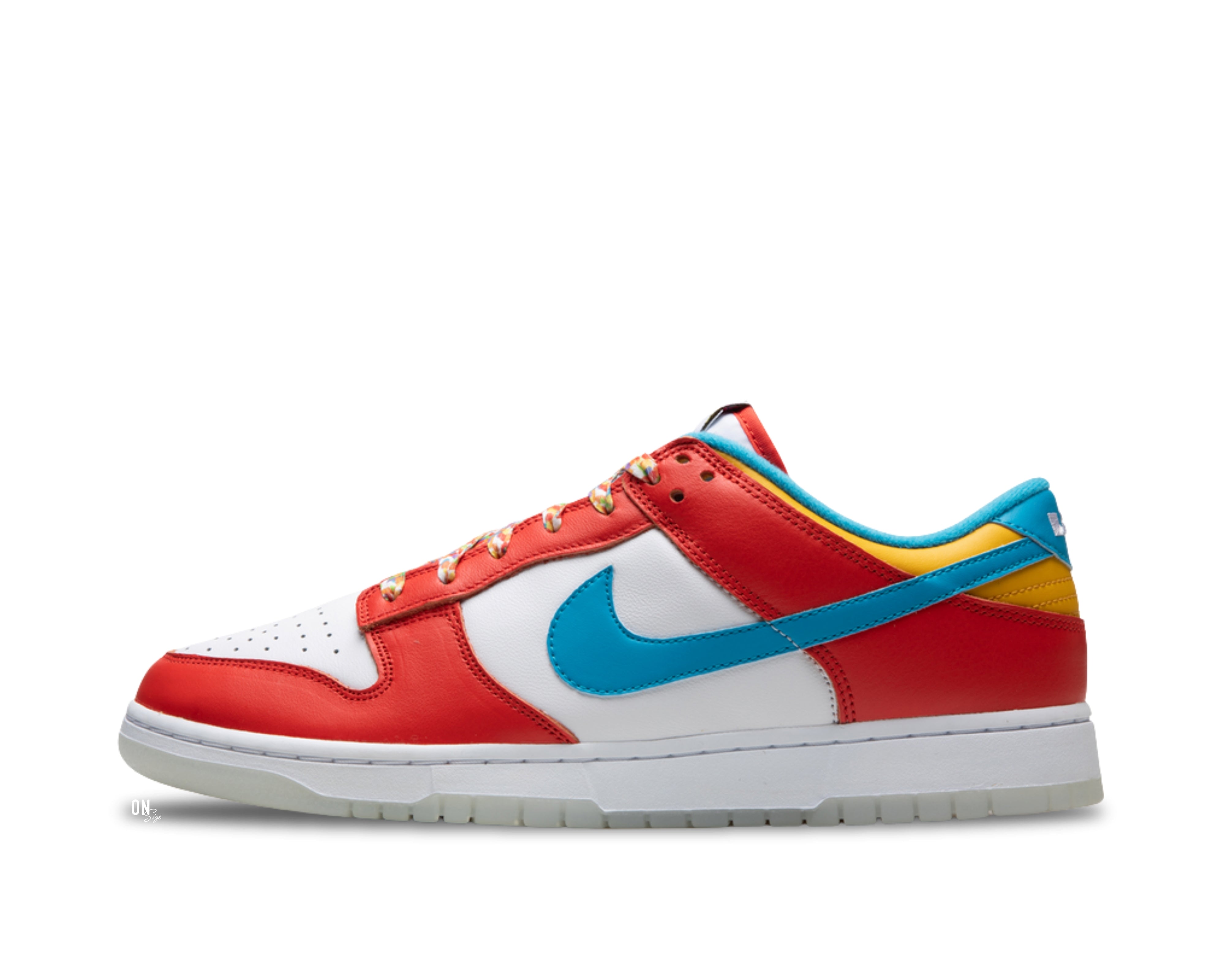 Nike Dunk Low QS LeBron James Fruity Pebbles - OnSize