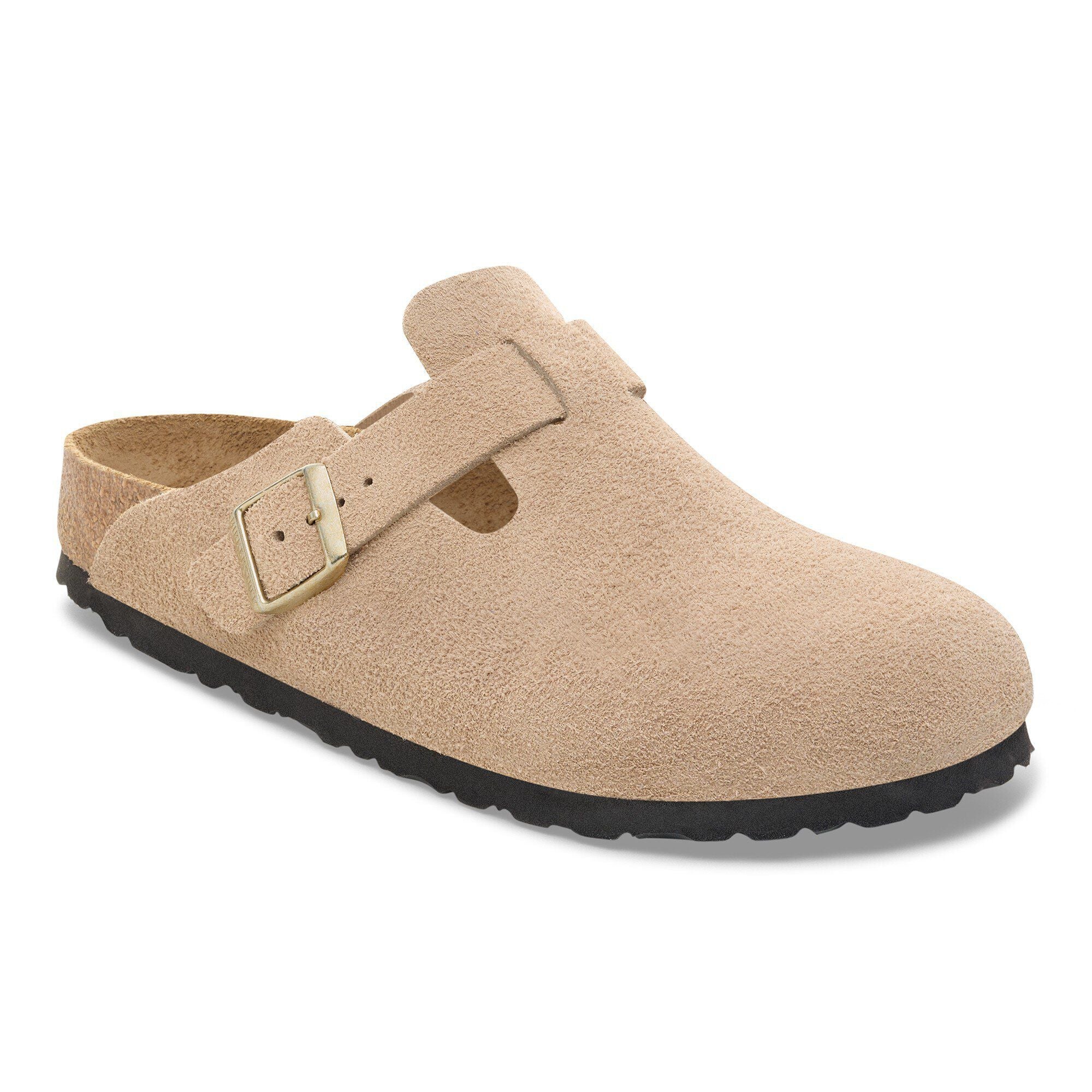 Birkenstock Boston Suede Sandcastle - OnSize