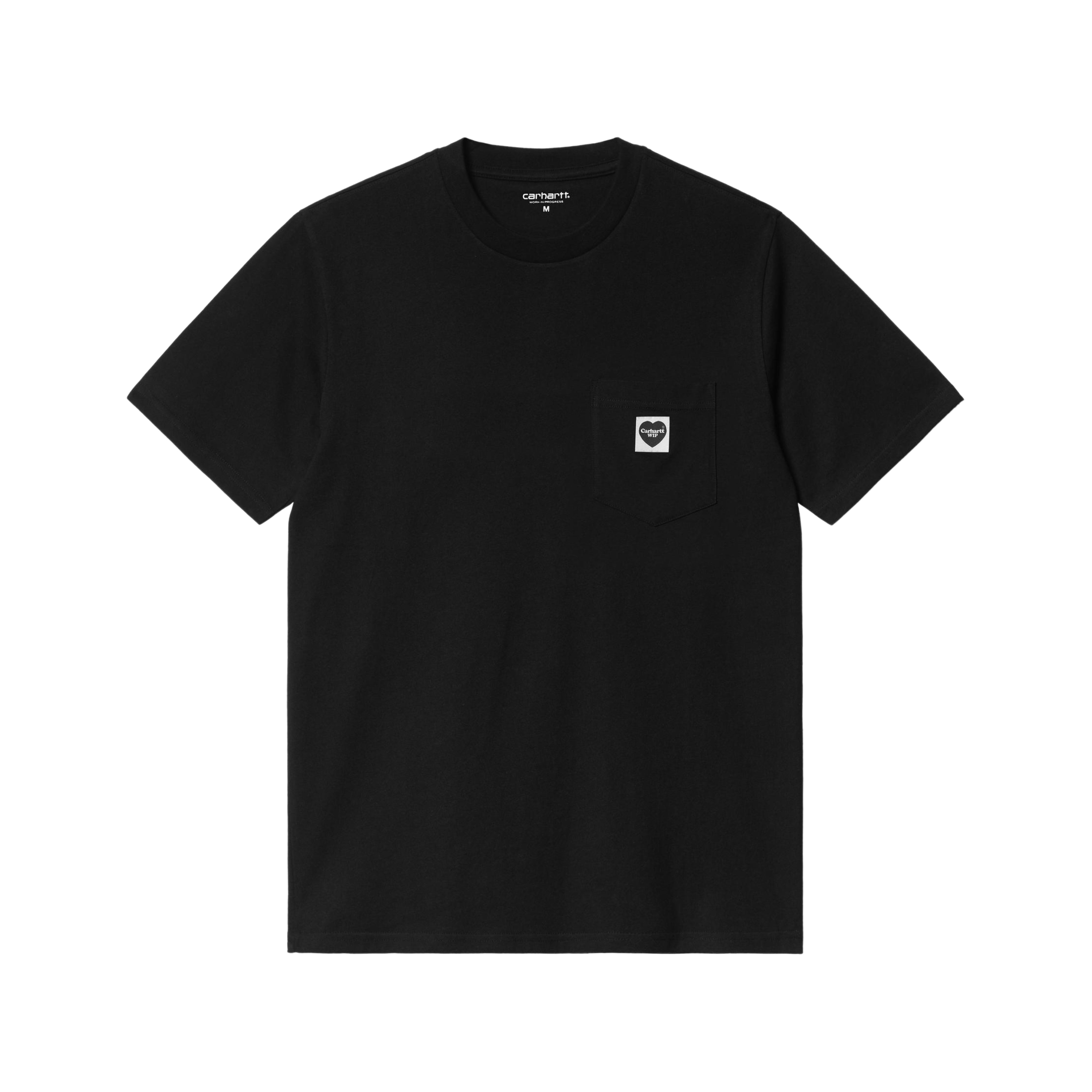 Carhartt WIP S/S Pocket Heart T-Shirt Black/Black - OnSize