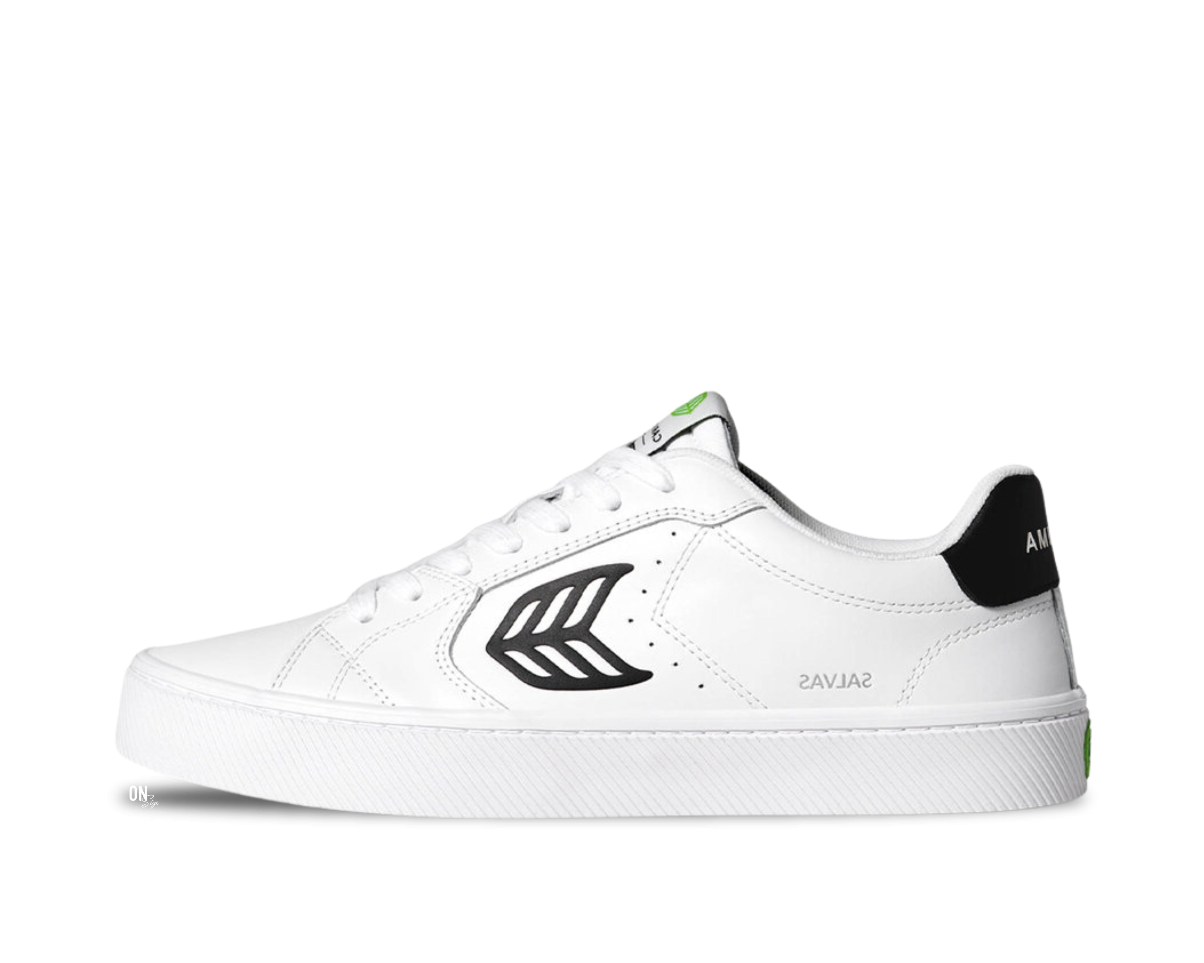 Cariuma SALVAS White Leather Black - OnSize