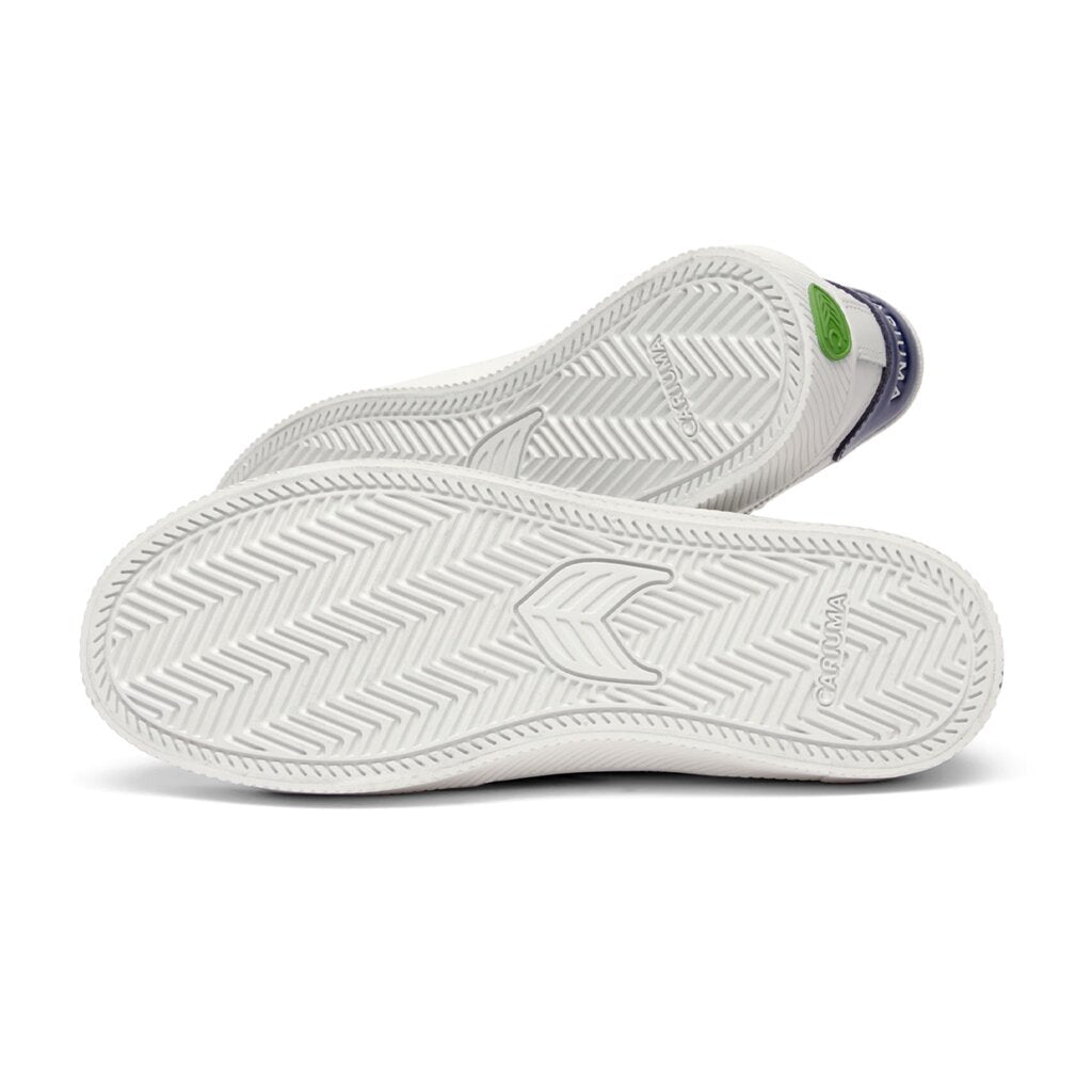 Cariuma SALVAS White Leather Bright Navy - OnSize