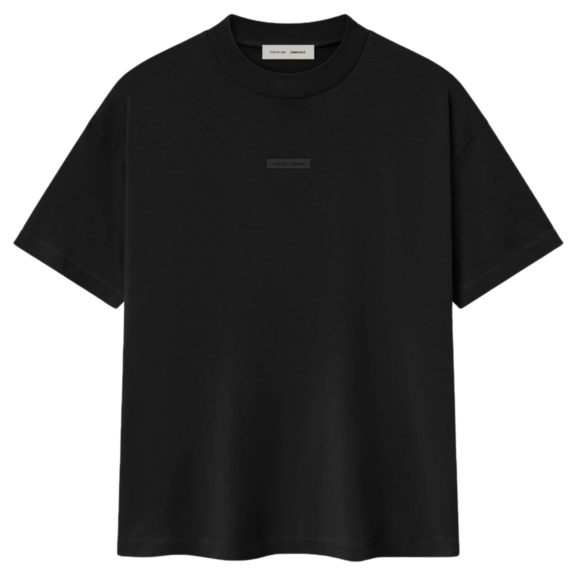 Fear of God Essentials Classic Tee Jet Black (FW25)