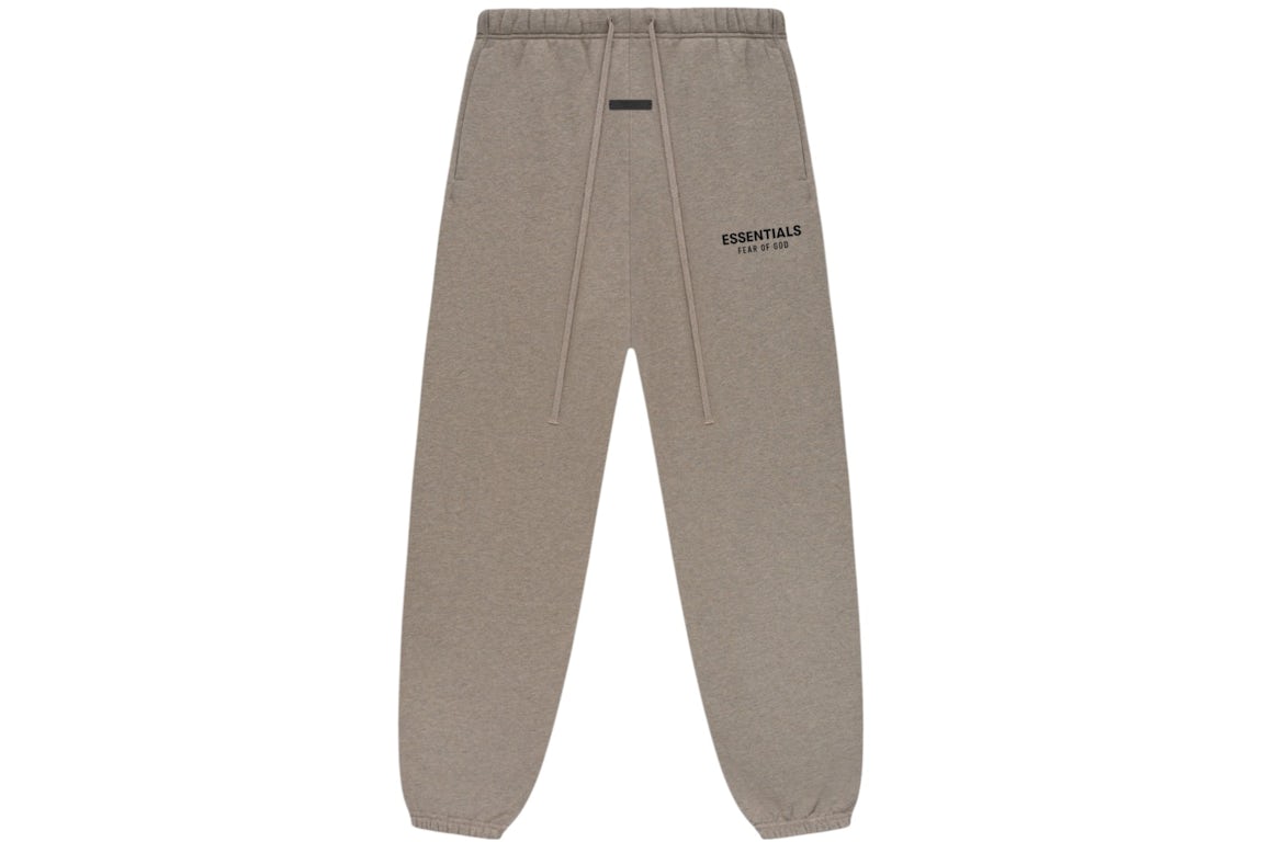 Fear of God Essentials Fleece Sweatpants Heather Gray (FW24) - OnSize