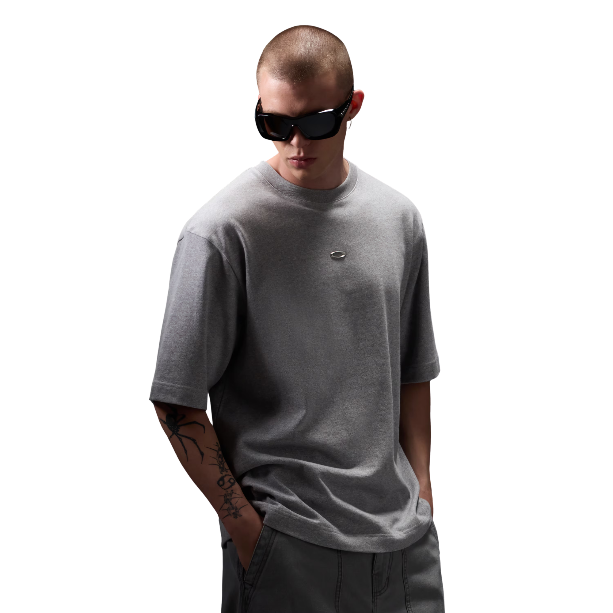 Oakley Reserve Strato Reflective Tee Cement Melange