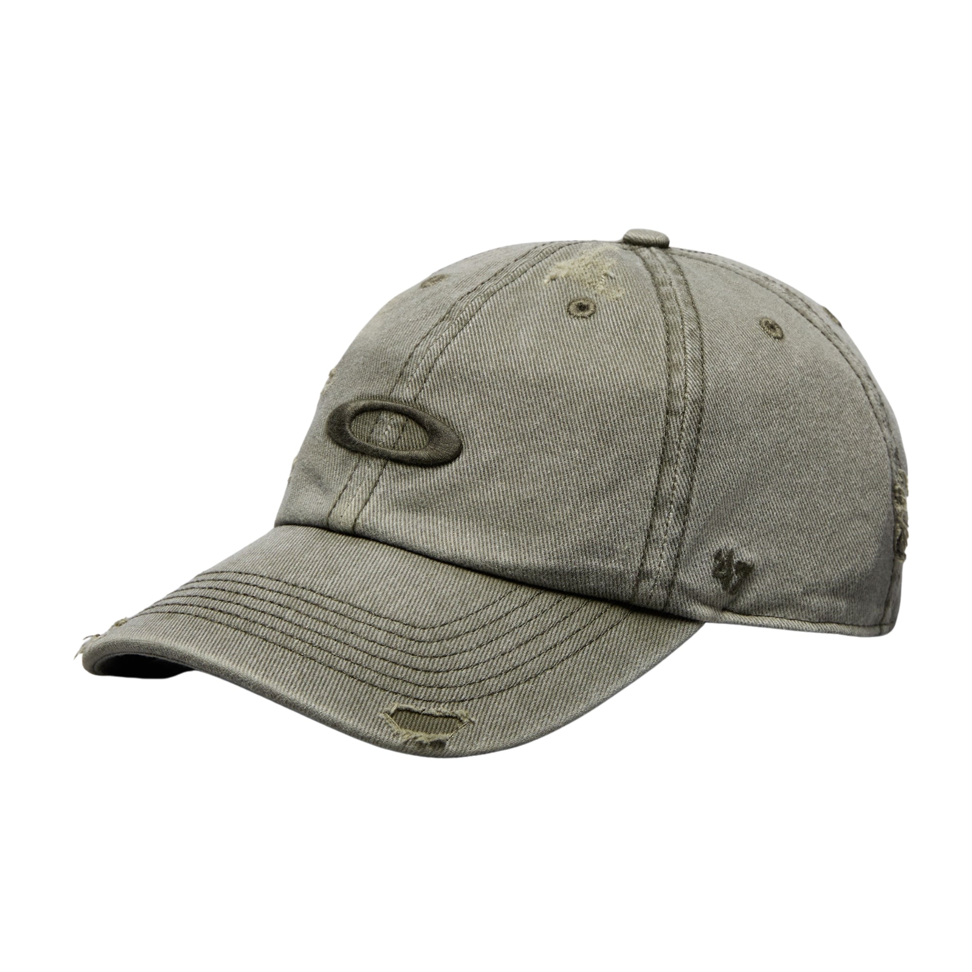 Oakley ‘47 Reserve Distressed Cap Deep Olive