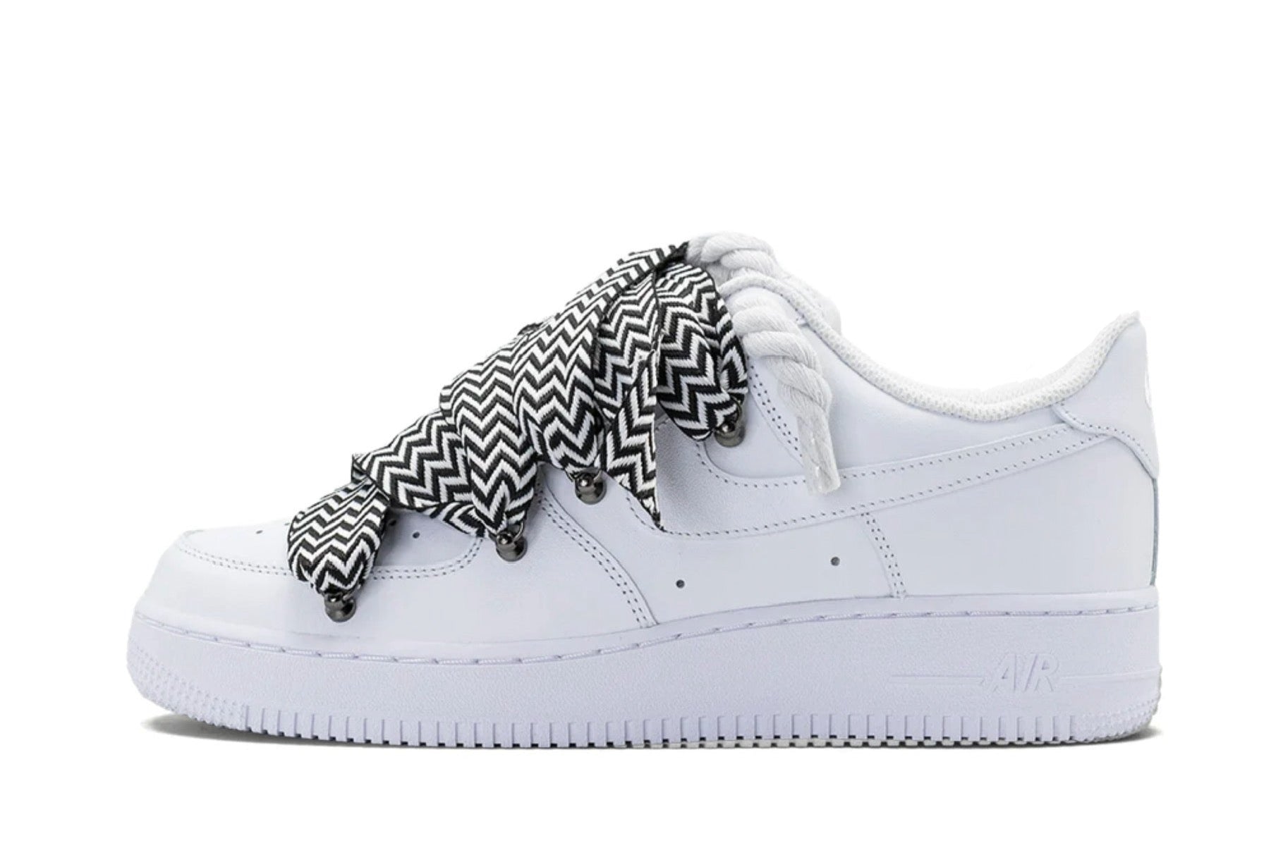 Nike Air Force 1 Low ‘07 White / Lanvin Black White Rope - OnSize