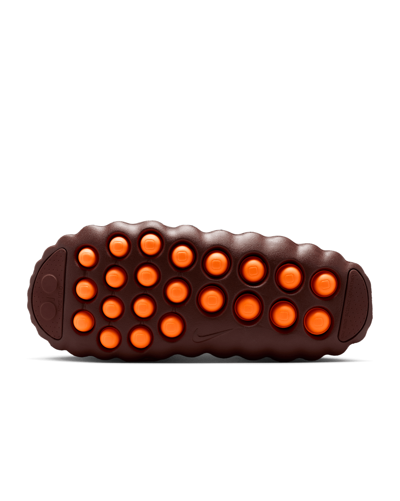 Nike Mind 001 Flyknit Slide Bronze Eclipse Total Orange - OnSize