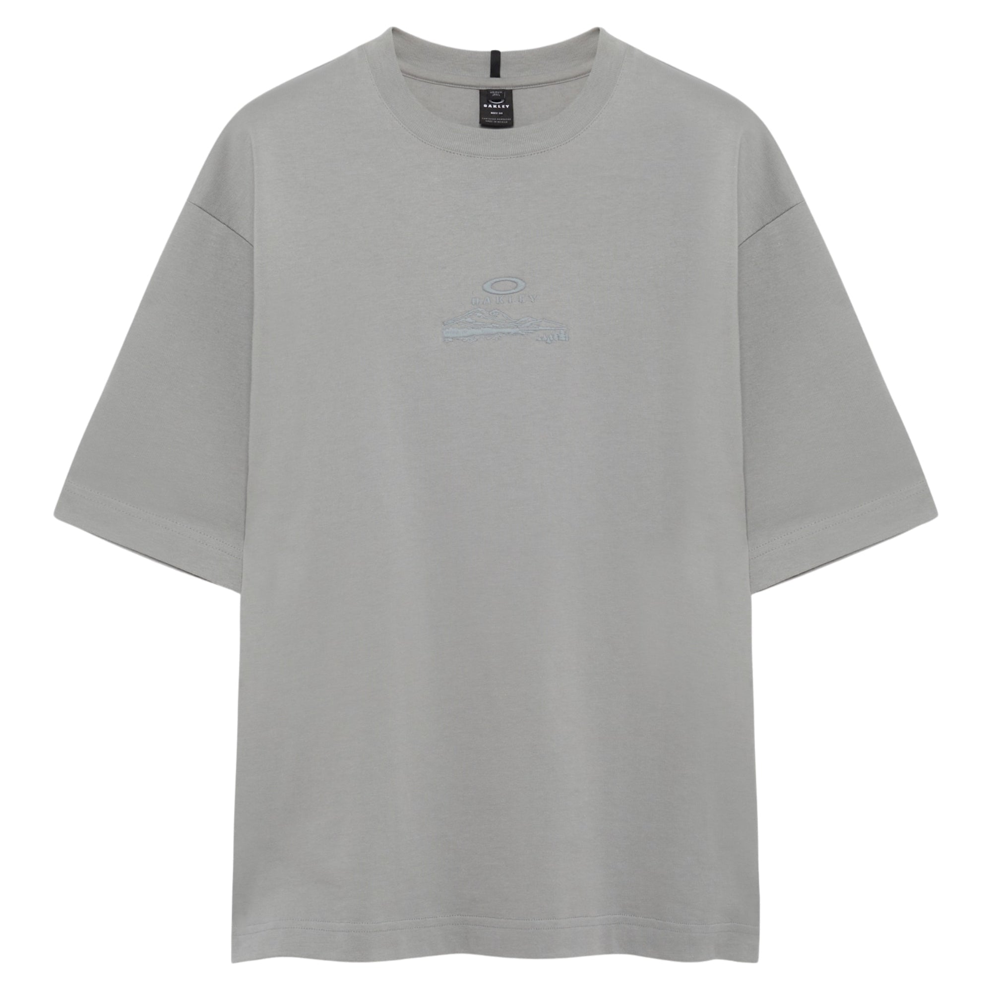 Oakley MTN Ridge Embroidered Tee Cement - OnSize