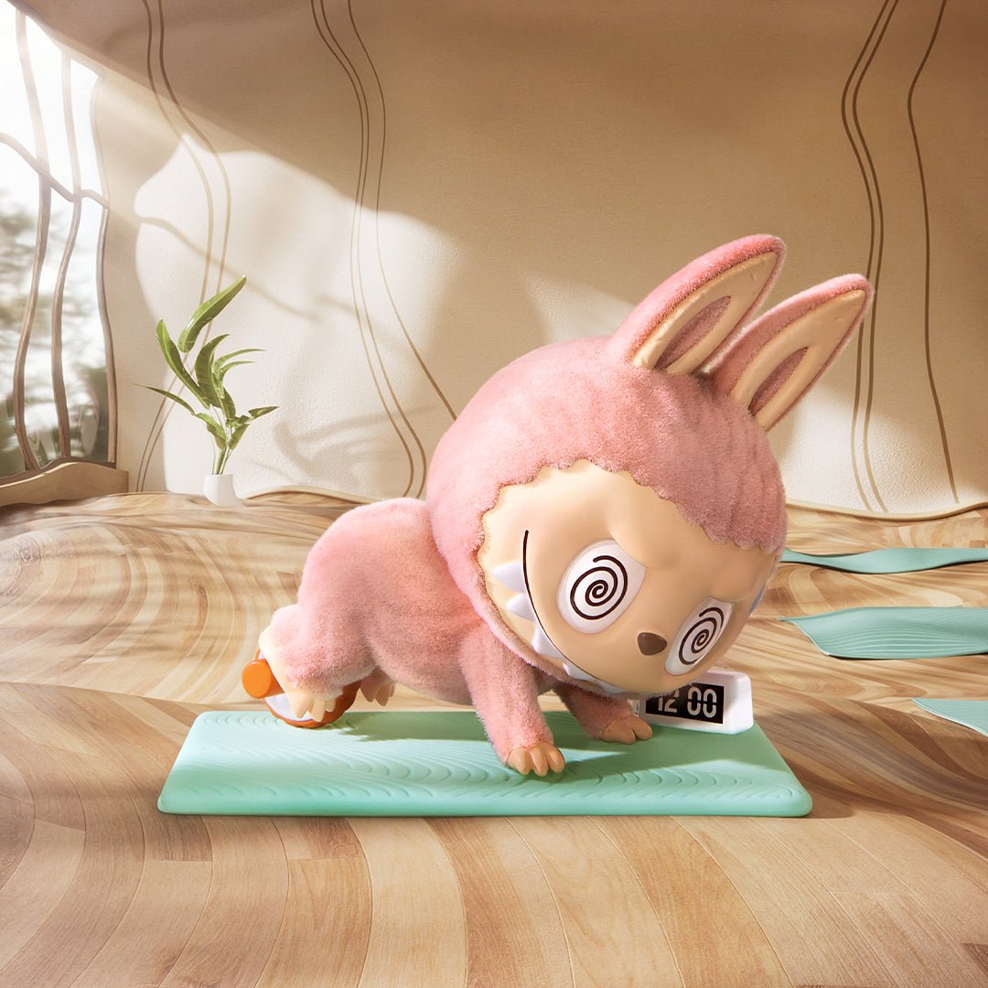Pop Mart Labubu The Monsters Lazy Yoga Series - OnSize
