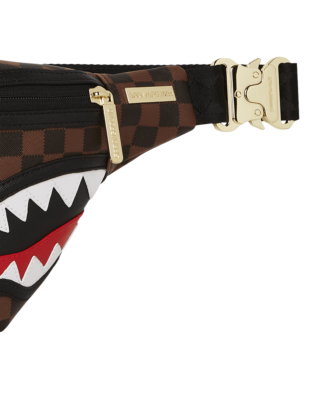 Sprayground Sawtooth Sharks In Paris Savvy Crossbody - OnSize