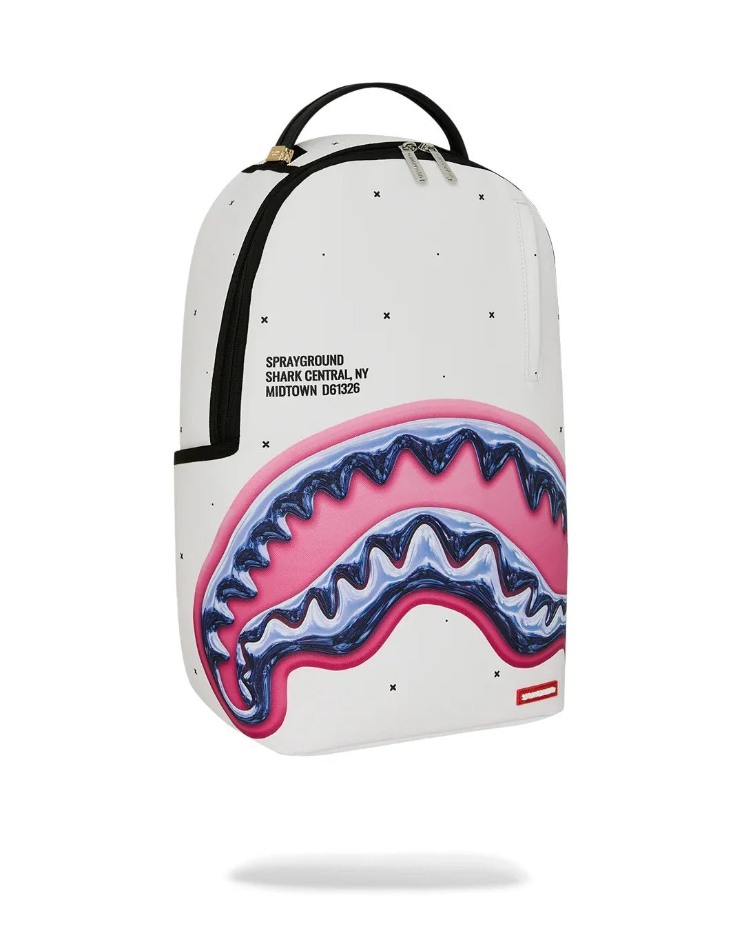 Sprayground Shark Central Liquid Chrome Backpack - OnSize