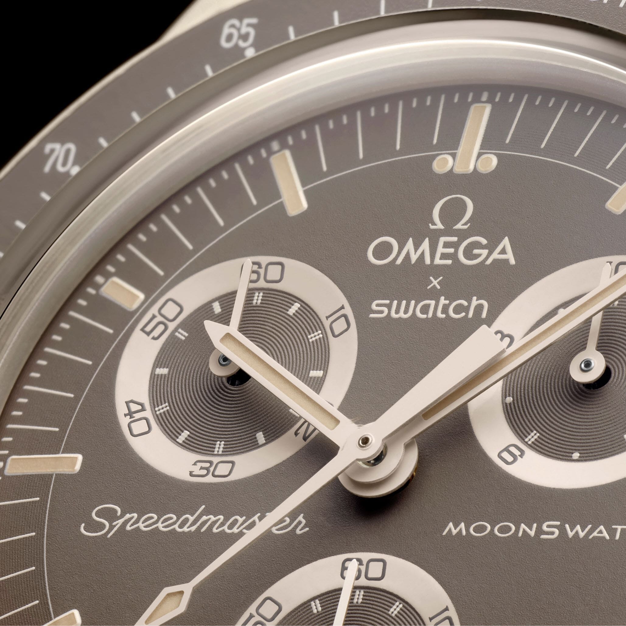 Swatch x Omega Bioceramic Moonswatch Mission On Earth Desert - OnSize